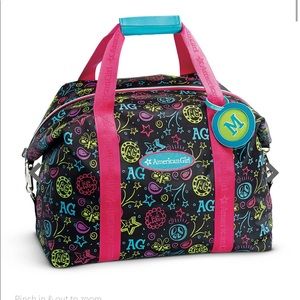 American Girl doodle duffel bag